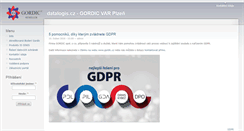 Desktop Screenshot of datalogis.cz